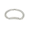 Gucci Tag Bracelet in sterling silver with logo YBA774054001