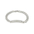 Gucci Tag Bracelet in sterling silver with logo YBA774054001