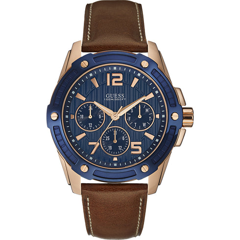 GUESS WATCH TIME 3 HANDS FLAGSHIP W0600G3