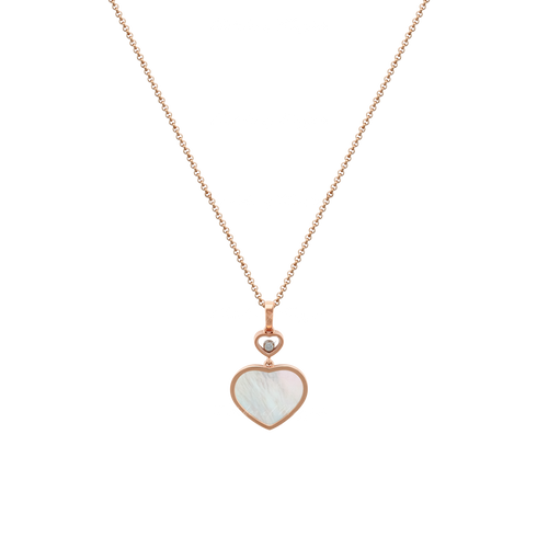 HAPPY HEARTS ROSE GOLD MOTHER-OF-PEARL PENDANT 797482-5301