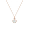 HAPPY HEARTS ROSE GOLD MOTHER-OF-PEARL PENDANT 797482-5301