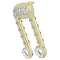 HOLIDAY MAGIC DECORAZIONE NOTA MUSICALE DOPPIA SW5701279