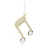 HOLIDAY MAGIC DECORAZIONE NOTA MUSICALE DOPPIA SW5701279