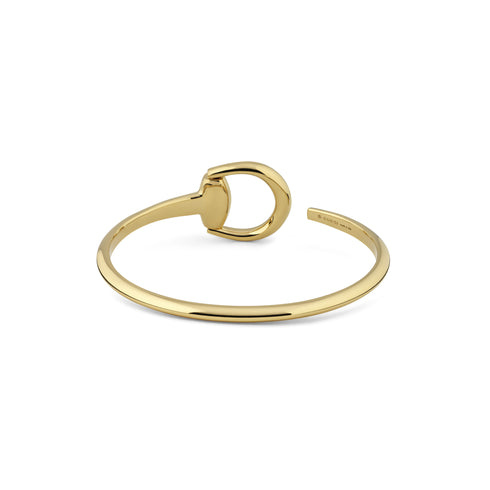 Horsebit Bracelet in yellow gold YBA837792001