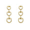 Horsebit Earrings in yellow gold YBD831413001