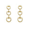 Horsebit Earrings in yellow gold YBD831413001