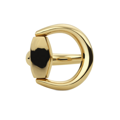 Horsebit Ring in yellow gold YBC831304001