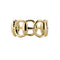 Horsebit Ring in yellow gold YBC831316001