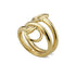 Horsebit Ring in yellow gold YBC837799001