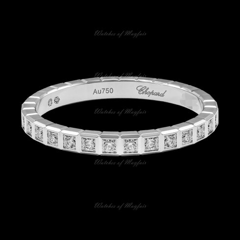 ICE CUBE PURE WHITE GOLD DIAMOND FULL-SET RING SIZE 48 827702-1284