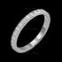 ICE CUBE PURE WHITE GOLD DIAMOND FULL-SET RING SIZE 48 827702-1284