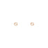 Interlocking G Earrings in 18kt pink gold YBD748543001