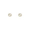 Interlocking G Earrings in 18kt yellow gold and diamonds YBD729408002