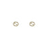 Interlocking G Earrings in 18kt yellow gold and diamonds YBD729408002