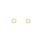 Interlocking G Earrings in 18kt yellow gold YBD748543002