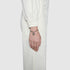 Interlocking G groumette bracelet in aged silver YBA607158001