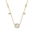 Interlocking G Necklace in 18kt yellow gold YBB729402002