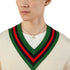 Interlocking G Necklace with pendant in sterling silver YBB479219001