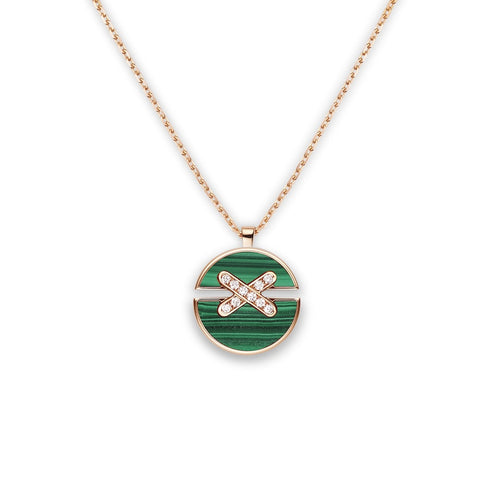 JEUX DE LIENS HARMONY MALACHITE MEDIUM MODEL PENDANT 084682