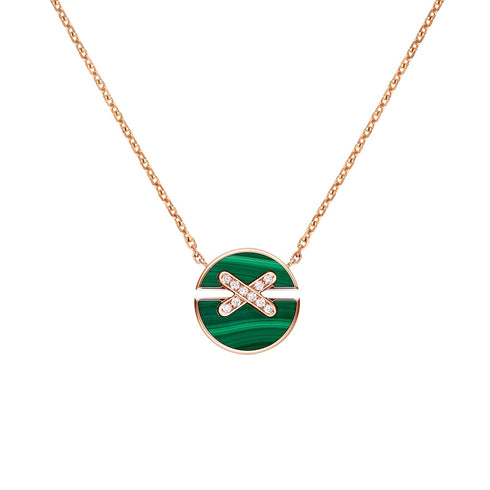 JEUX DE LIENS HARMONY MALACHITE SMALL MODEL PENDANT 084427