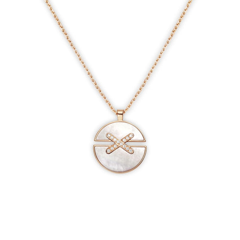 JEUX DE LIENS HARMONY MOTHER-OF-PEARL MEDIUM MODEL PENDANT 084494