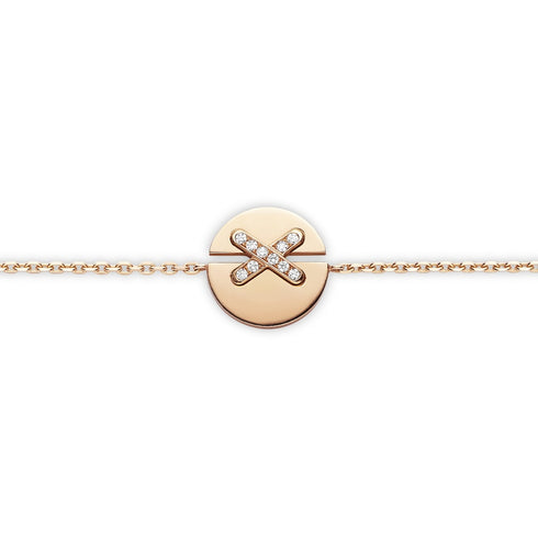 JEUX DE LIENS HARMONY ROSE GOLD BRACELET 084229