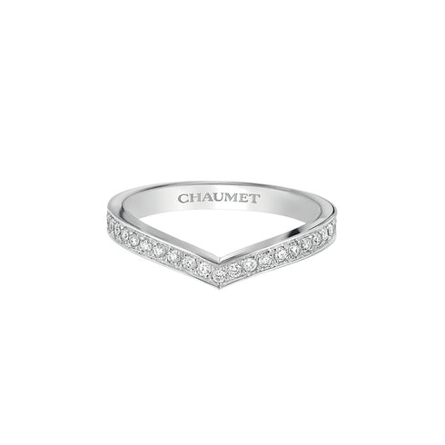 JOSÉPHINE AIGRETTE WEDDING BAND 082554