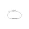 Link to love bracelet in 18kt white gold and diamonds YBA662121001