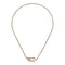 Link to Love chain necklace in pink and white gold YBB786671002