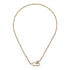 Link to Love chain necklace in yellow and white gold YBB786671001