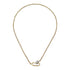 Link to Love chain necklace in yellow and white gold YBB786671001