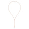 Link to love necklace in 18kt pink gold YBB662110002