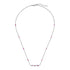 Link to Love necklace in 18kt white gold and rubellite YBB702394001