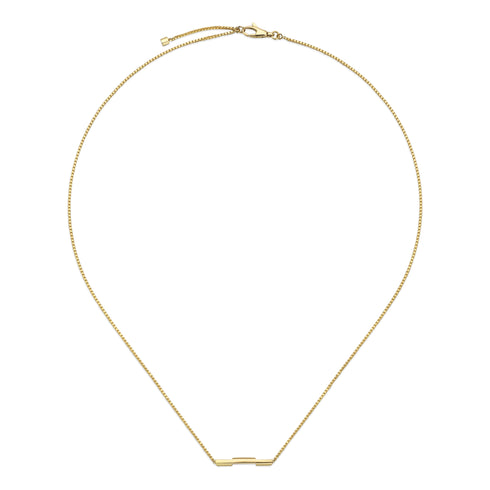 Link to love necklace in 18kt yellow gold YBB662108001