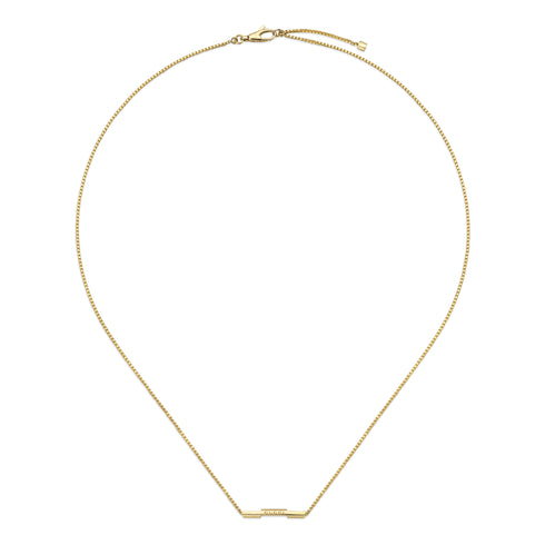 Link to love necklace in 18kt yellow gold YBB662108001