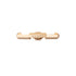 Link to Love ring in 18kt pink gold and diamonds YBC744971001
