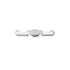 Link to Love ring in 18kt white gold and diamonds YBC744971002