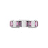 Link to Love ring in 18kt white gold and rubellite YBC702414001