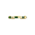 Link to Love ring in 18kt yellow gold and green tourmaline YBC662256002