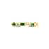 Link to Love ring in 18kt yellow gold and green tourmaline YBC662256002