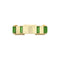 Link to Love ring in 18kt yellow gold and green tourmaline YBC702414002