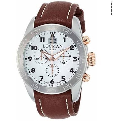 LOCMAN ISOLA D'ELBA QUARTZ CHRONOGRAPH 0460M08-0RWHBKPN