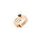 LUCKY IN LOVE RING DAB6001FOURLDBK9R