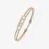 MESSIKA CARE(S) BEIGE PAVÉ CORD BRACELET 14102-YG