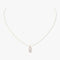 MESSIKA CARE(S) CREAM CORD PAVÉ NECKLACE 14104-PG