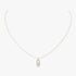 MESSIKA CARE(S) CREAM CORD PAVÉ NECKLACE 14104-PG