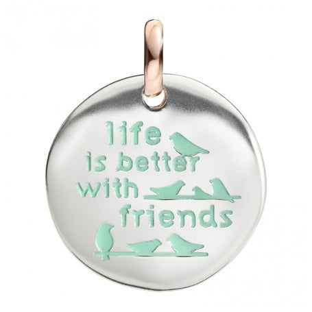 MONETA GRANDE LIFE IS BETTER IN ARGENTO CIVITA BY QUERIOT F13A03M6026