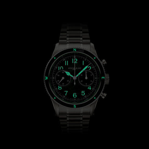 MONTBLANC 1858 AUTOMATIC CHRONOGRAPH 0 OXYGEN 133298