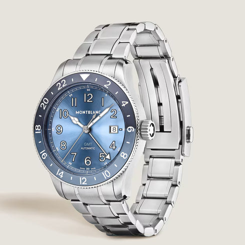 MONTBLANC 1858 GMT 0 OXYGEN 136523