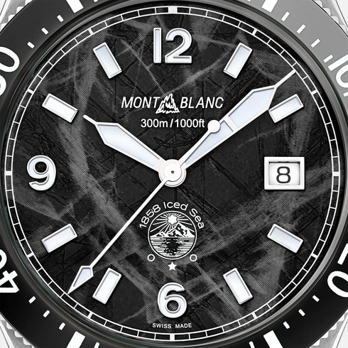 MONTBLANC 1858 ICED SEA AUTOMATIC DATE 129372